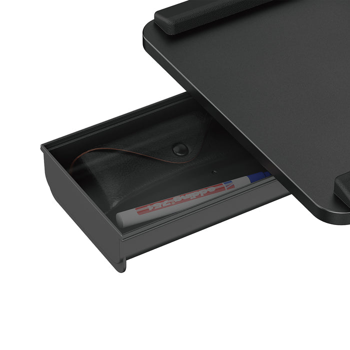 Maclean under-desk keyboard holder, max. load 5kg, horizontal and vertical reg., black, MC-108 B