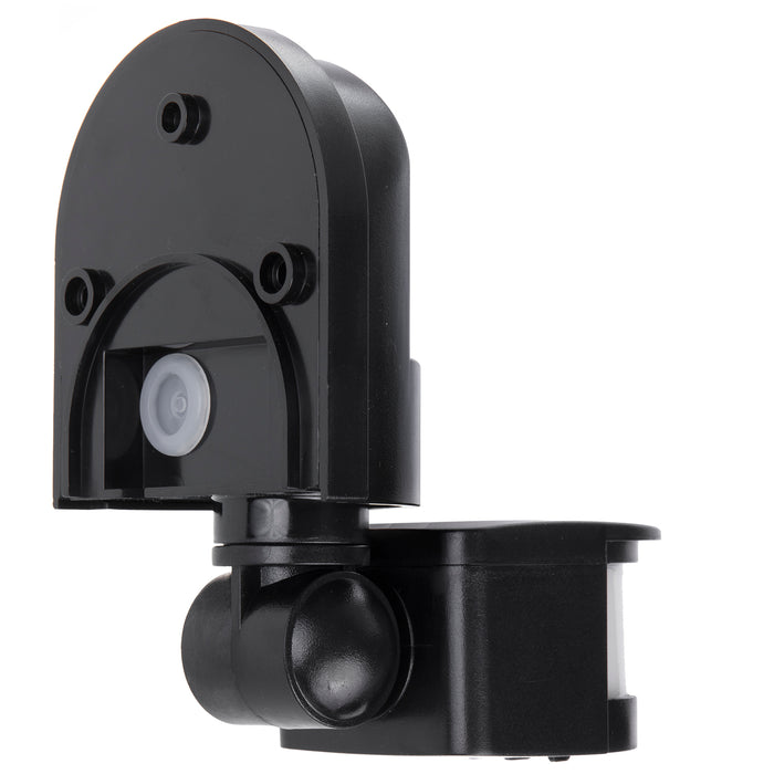 Maclean wall-mounted motion and dusk sensor, 180°, max. 1200W, black and white, MCE25