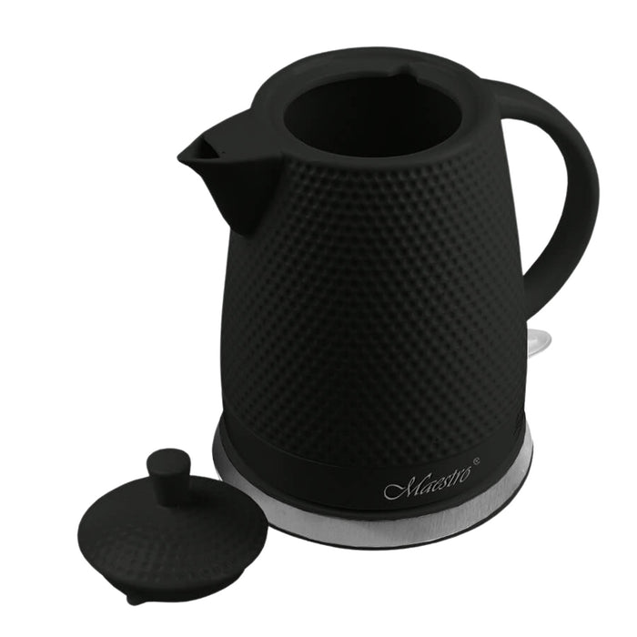 Maestro ceramic kettle, capacity 1.5l, 1500W, black, MR069 UK plug