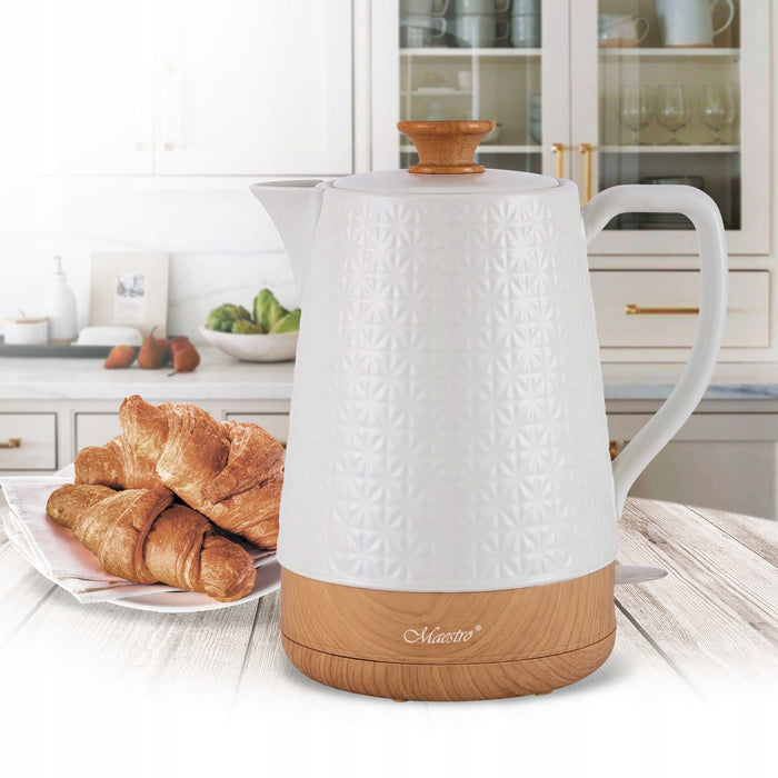 Maestro cordless kettle, ceramic, 1800W, 1.8l, MR076