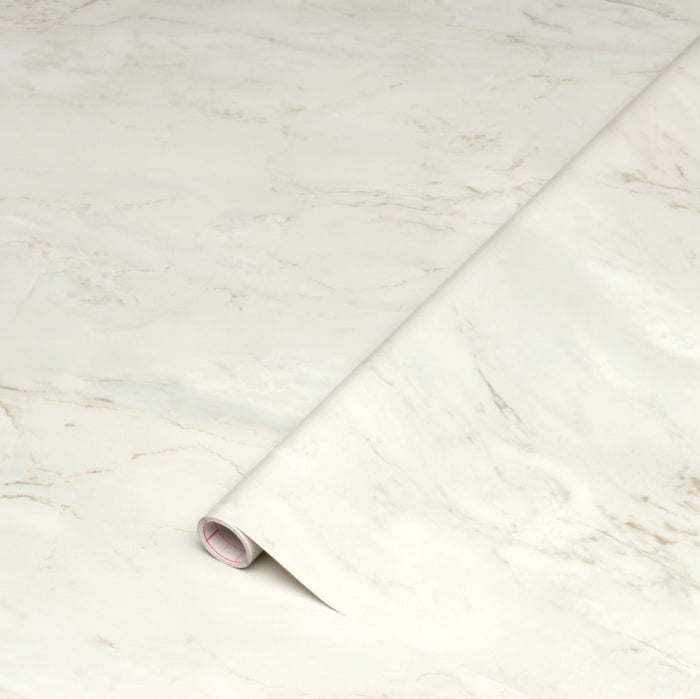 Marble romeo matte white adhesive vinyl roll