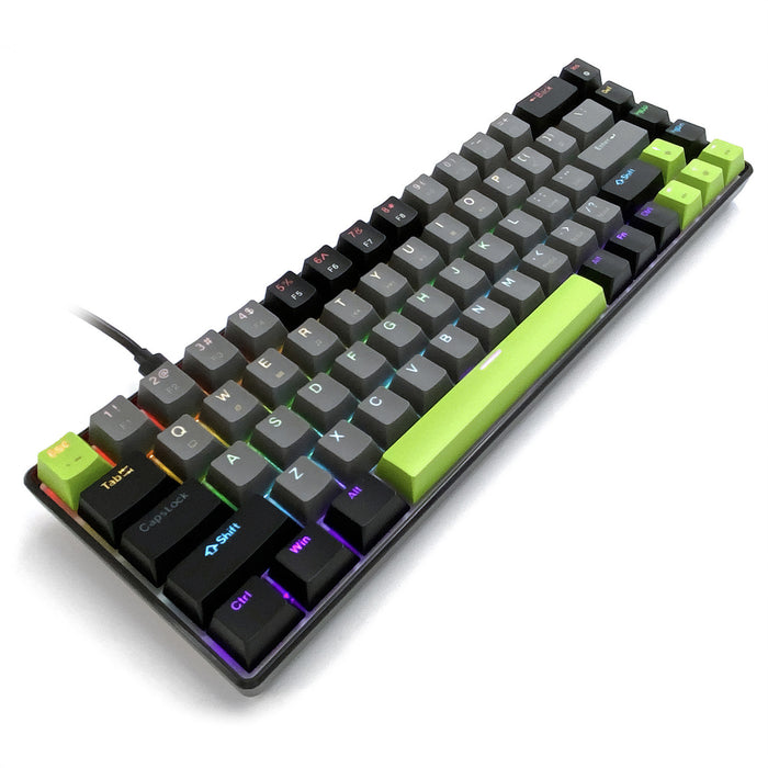 Mechanical keyboard 60% RED CORE MX60 MT1260, key backlighting, Mediatech