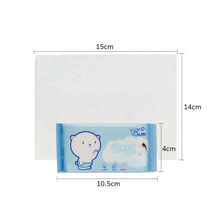size of Mini Hand and Wet Wipes