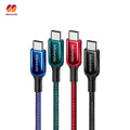 Moxedo CavoX Type-C to Type-C 60W  4-Pack Fast Charging Braided Cables.