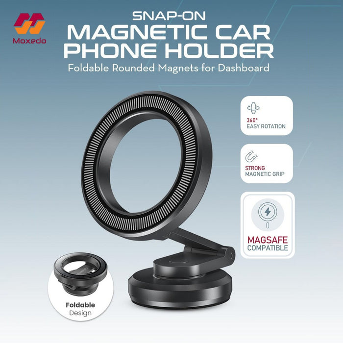 Moxedo Snap-On Magnetic Car Phone Holder.