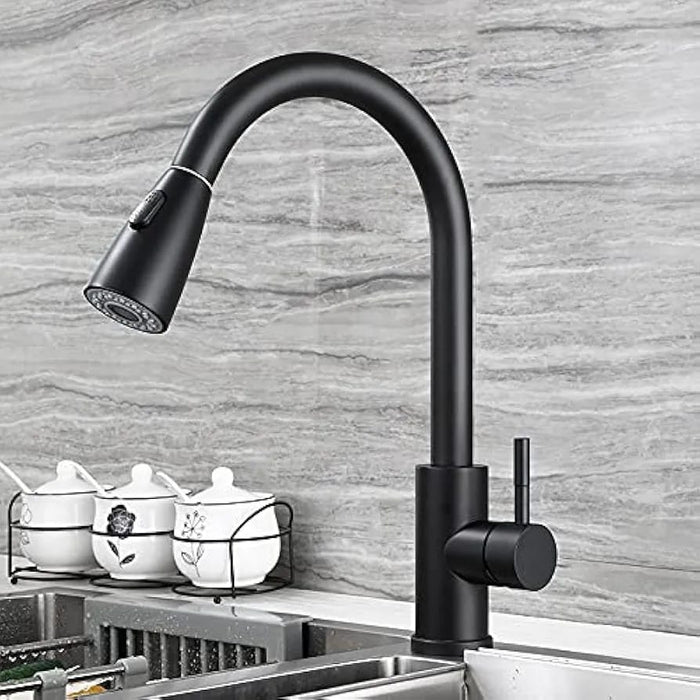 A Kitchen Pull Out Tap.