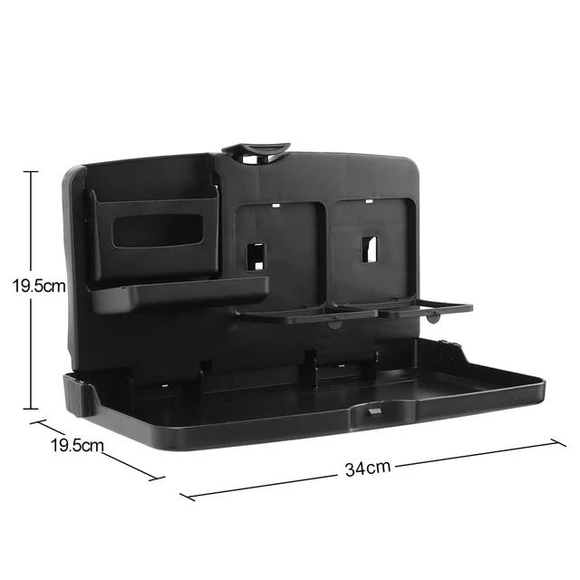Multi-Functional Portable Foldable Car Seat Dining Tray  with its size