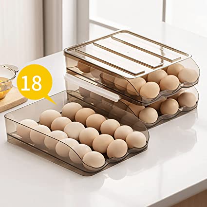 Multi Layer Auto Scrolling Stackable Egg Rack