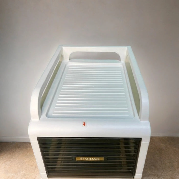 Top Portion Of Multi-layer Storage Cabinet.