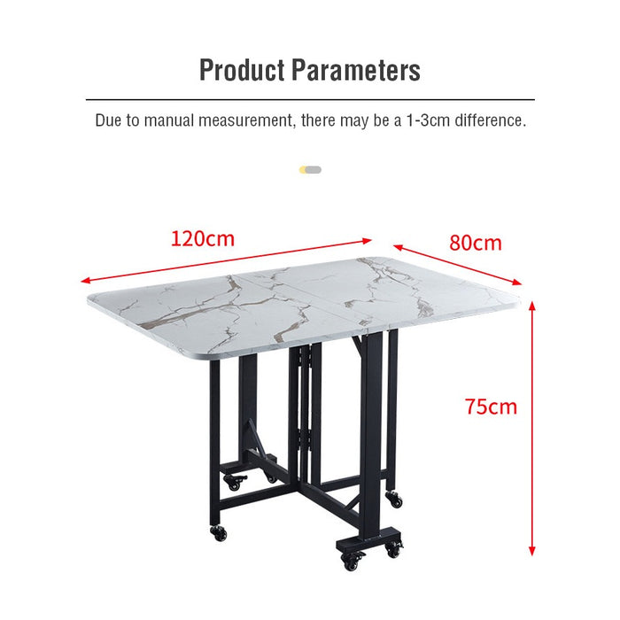 Multifunctional Folding Dining Table - size