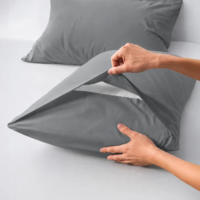 Natural Organic Cotton Sateen Sheet Set