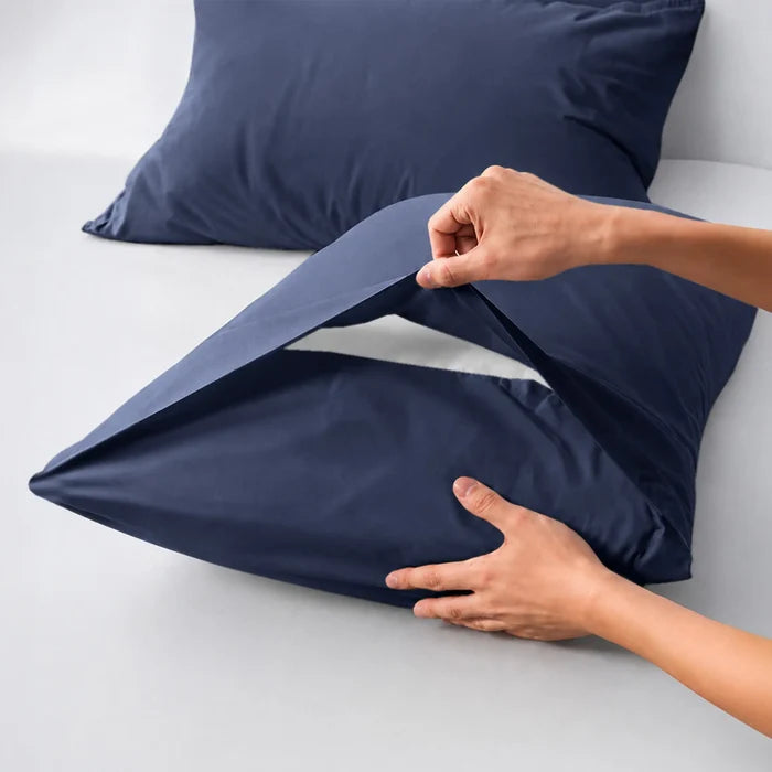 Natural Organic Cotton Sateen Sheet Set