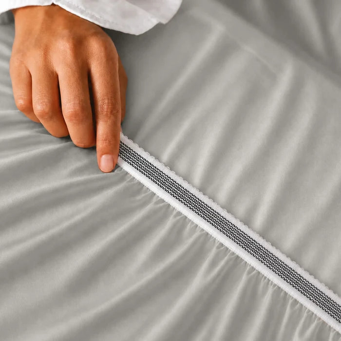 Natural Organic Cotton Sateen Sheet Set