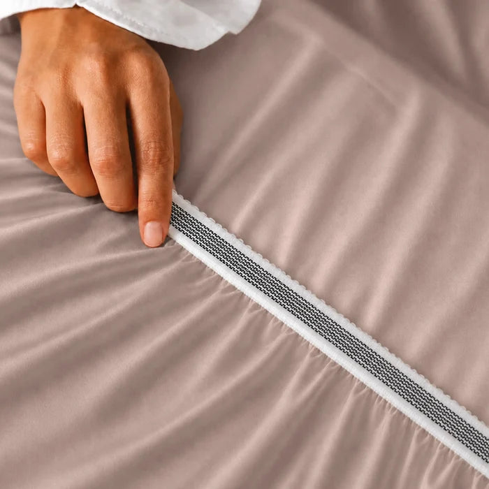 Natural Organic Cotton Sateen Sheet Set