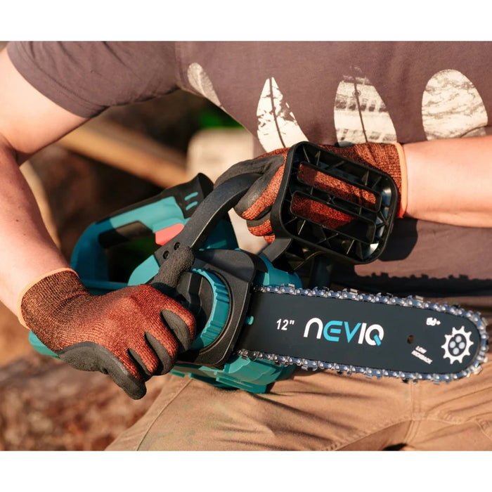 NEVIQ cordless chainsaw, 12'' bar, 1000W, brushless motor, L12302