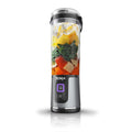 A Ninja Blast Portable Blender with Juice in Making.