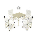 Outdoor Folding Camping Table and Chair Set.