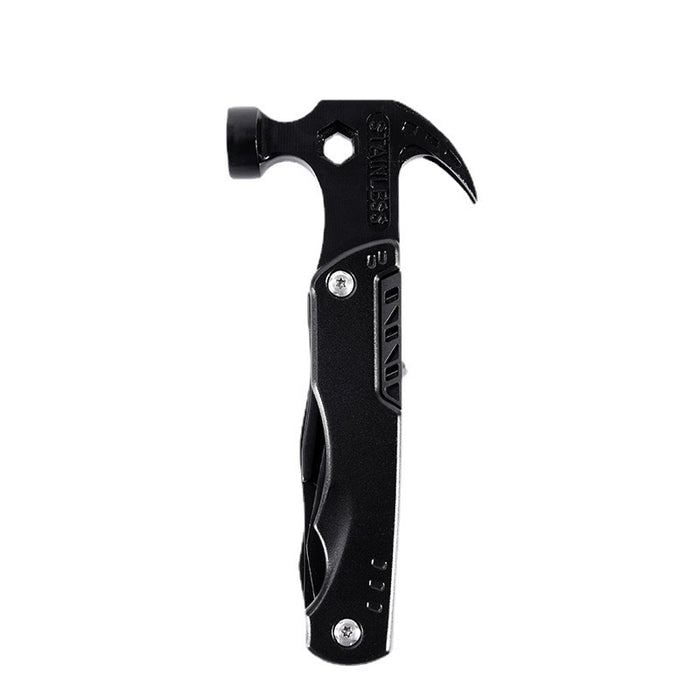 Outdoor Multitool Claw Hammer in black color