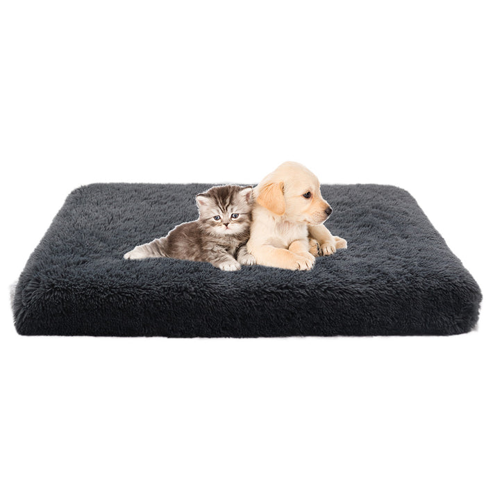 Cushioned pet sofa bed providing warmth and relaxation