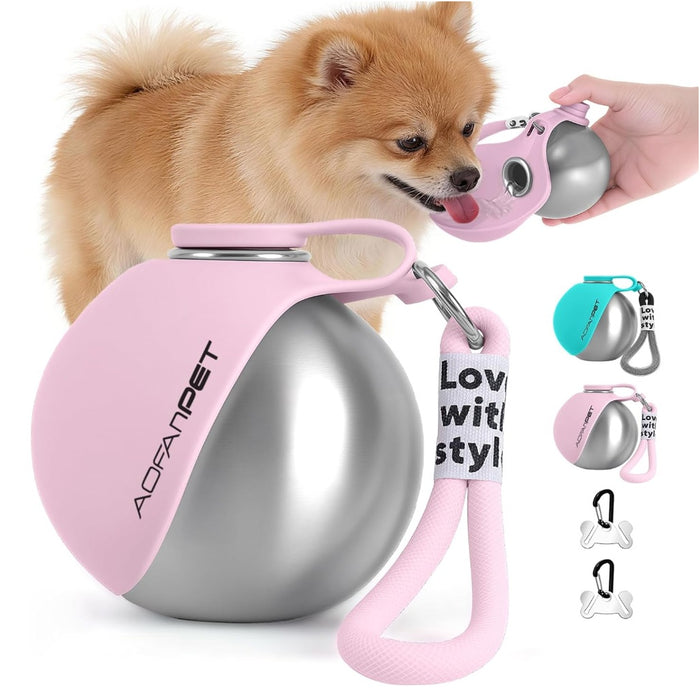 portable dog water bottle leak proof