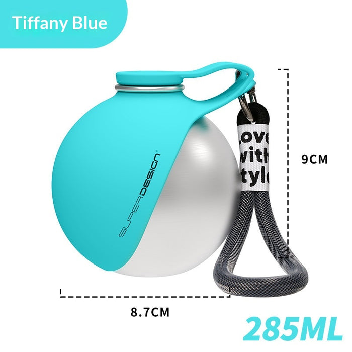 Tiffany blue pet hydration bottle small dog 1