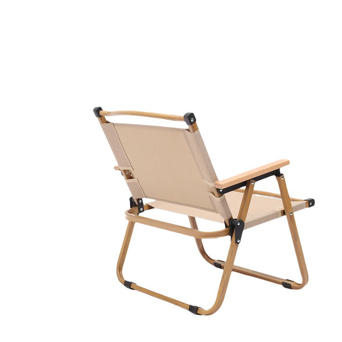 Showcasing the rear portion of Portable Outdoor Camping Chair