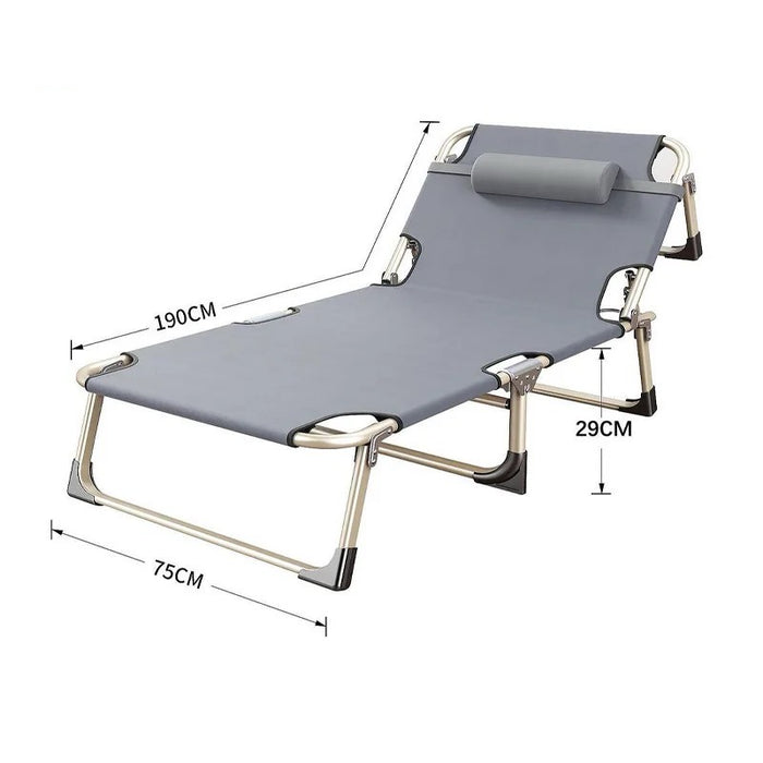 Showcasing Sun Lounger Recliner Bed with its size