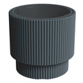 Prosperplast flower pot, with insert, height 37.5cm, anthracite, Milly