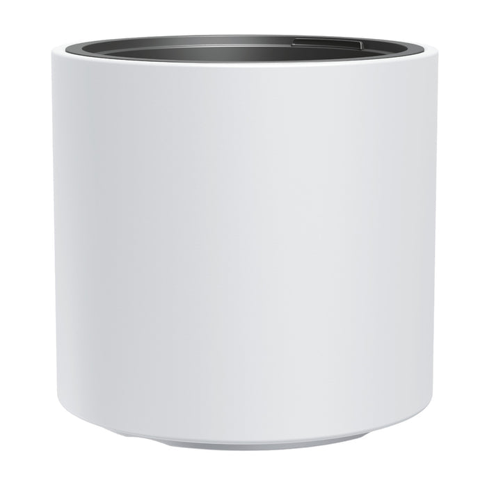 Prosperplast flowerpot, with insert, frostproof, height 38cm, white, Heos
