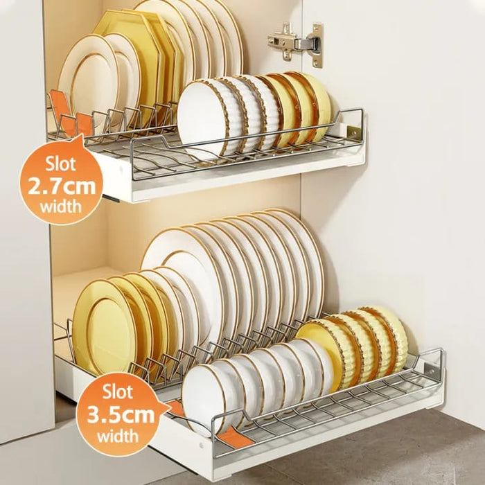 Pull-out Storage Rack for Kitchen Cabinets - Under Sink Organizers And Storage Drawer