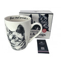 Queen Isabel porcelain mug, Sokake cat, 350ml, Q1-05218