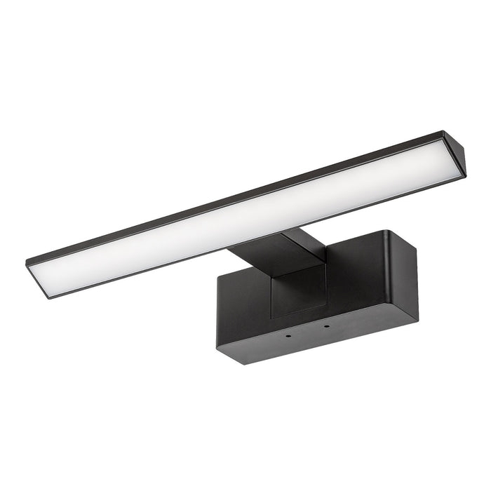 Rabalux bathroom lamp, 6W power, 4000K natural white, IP44. black, Loric