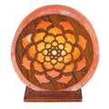 Rabalux salt lamp, E14 thread, orange, IP20, Mandali