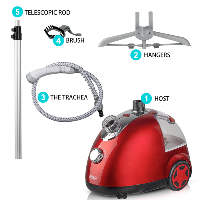 Parts Details of RAF Garment Steamer 1700W.