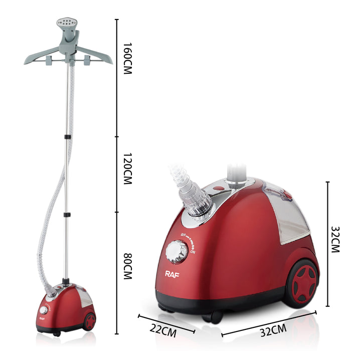 Size Details of RAF Garment Steamer 1700W.