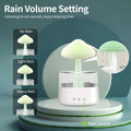 Rain Cloud Humidifier and Aromatherapy Diffuser showcasing rain volume adjustment