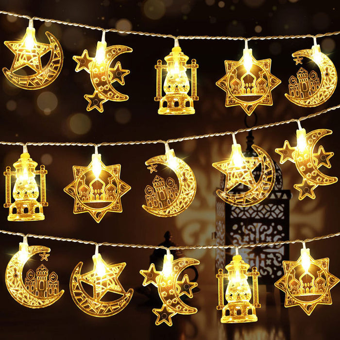 Hanging Ramadan Eid LED String Lights.