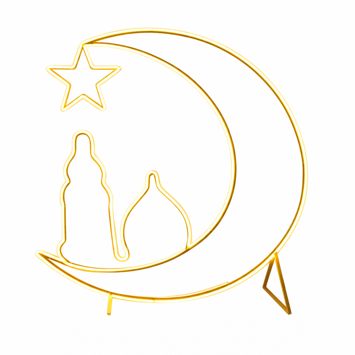 A Ramadan Moon & Star LED Light.