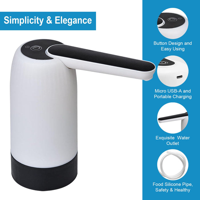 Features Of Rechargeable Electric Water Dispenser Pump.