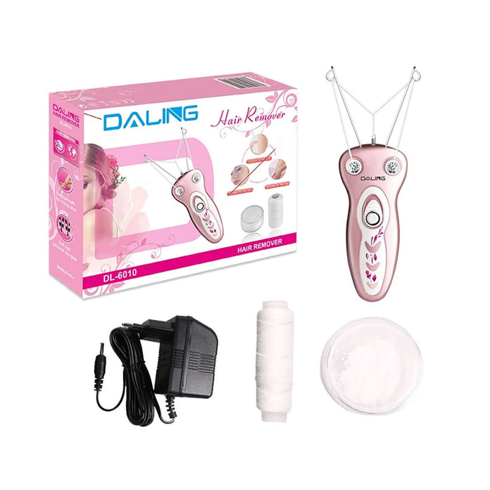 Package Contents Of Rechargeable Hair Remover.