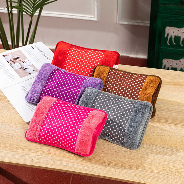 Rechargeable Thermal Water Bag, Electric Hot Water Bottle Hand Warmer Heater for Winter
