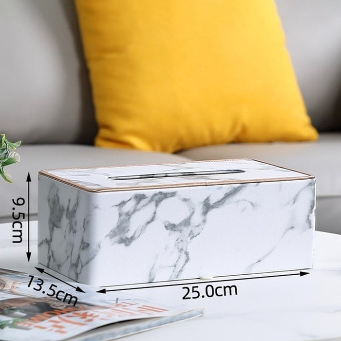 Rectangular Tissue Box Holder with its size