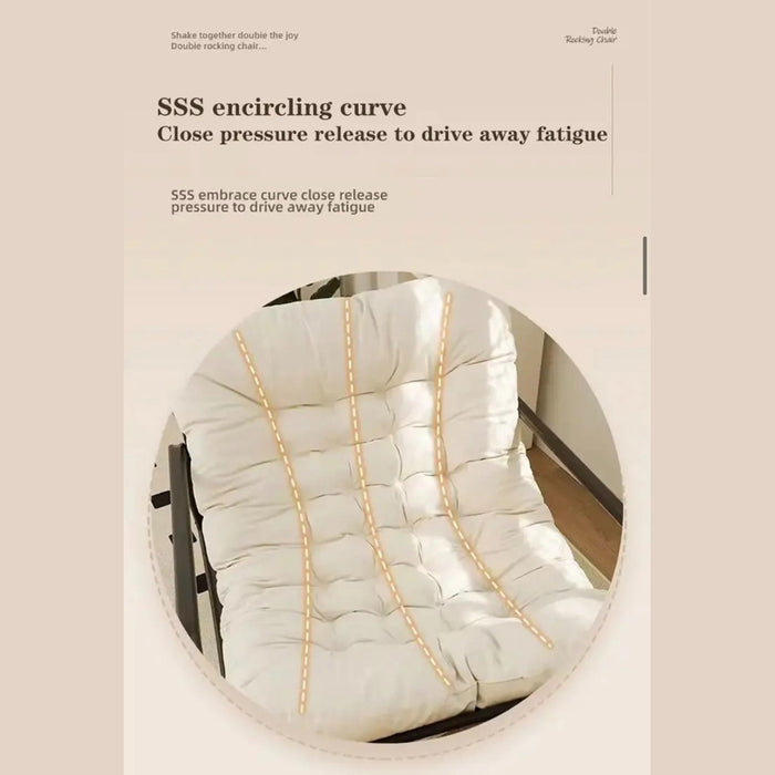 Experience ultimate comfort with a Relaxing Rocking Chair