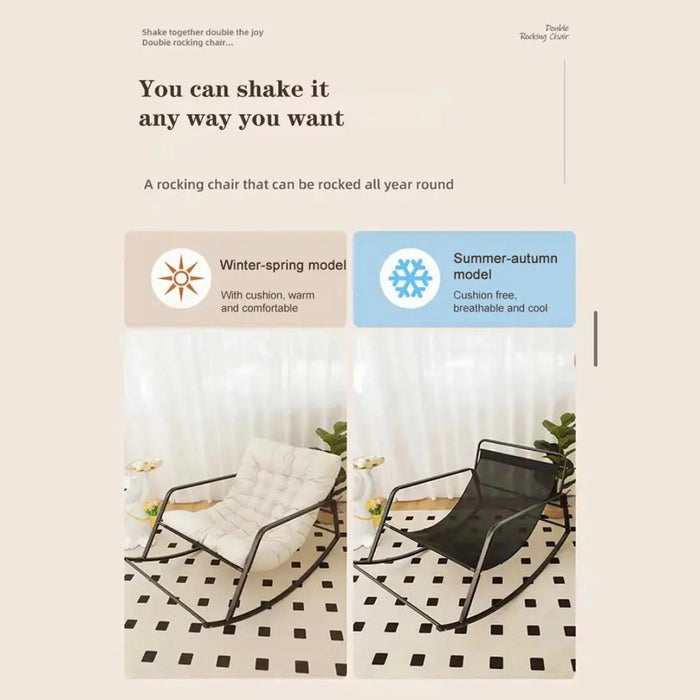 Experience ultimate comfort with a Relaxing Rocking Chair