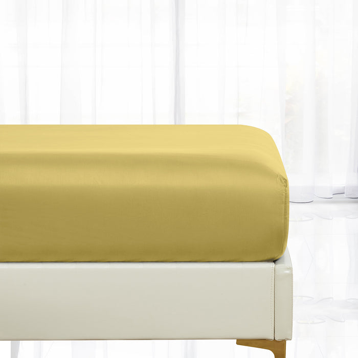 Restful Retreat 600 Sateen Cotton Fitted Sheet - California Design Den