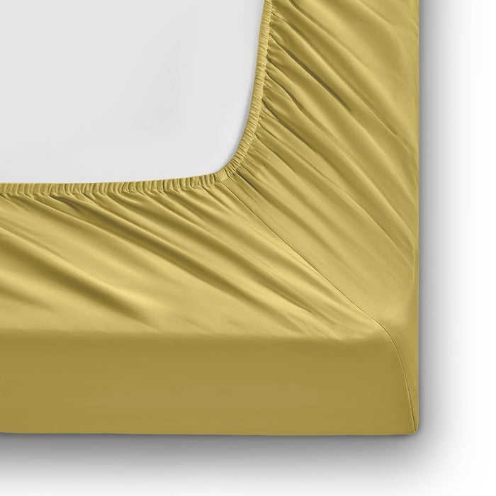 Restful Retreat 600 Sateen Cotton Fitted Sheet - California Design Den