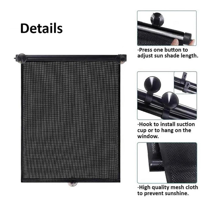 Retractable Car Sun Shades Details