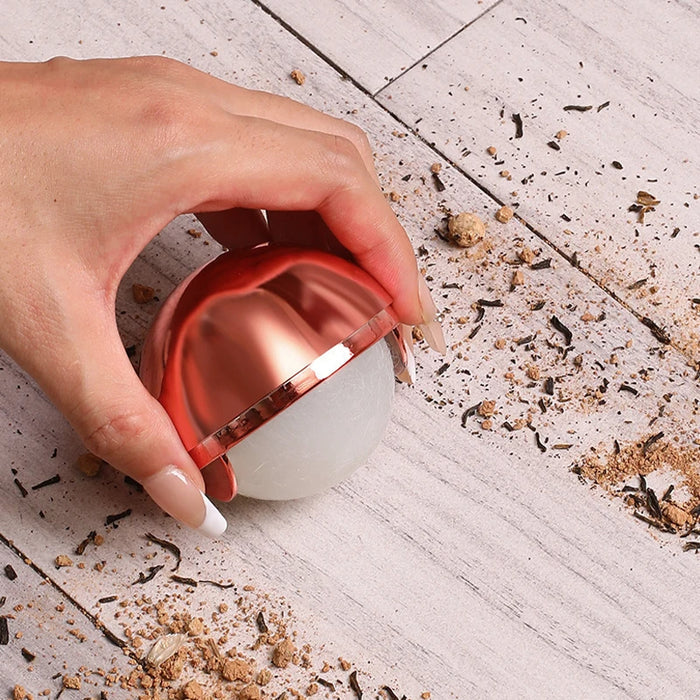 Rose gold Reusable sticky gel lint remover designed for clothes and upholstery