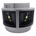 Rodent, marten, mouse repellent Viano, ultrasonic generator, strobe panel, three speakers, Trio-Strob