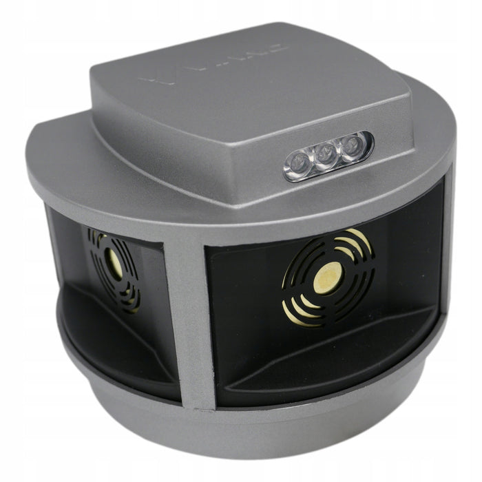 Rodent, marten, mouse repellent Viano, ultrasonic generator, strobe panel, three speakers, Trio-Strob